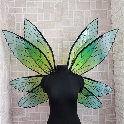 fairy wings adult green|adult size fairy wings.